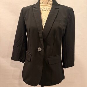 Perfect black dress casual jacket!